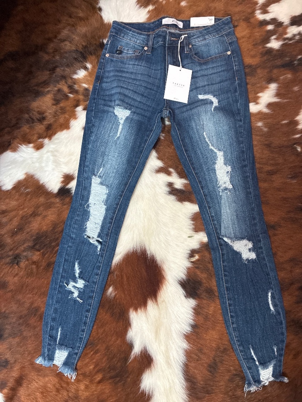 NWT KanCan Midrise Ankle Skinny Marie Jeans